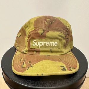 Supreme OVERDYED CAMO CAMP CAP